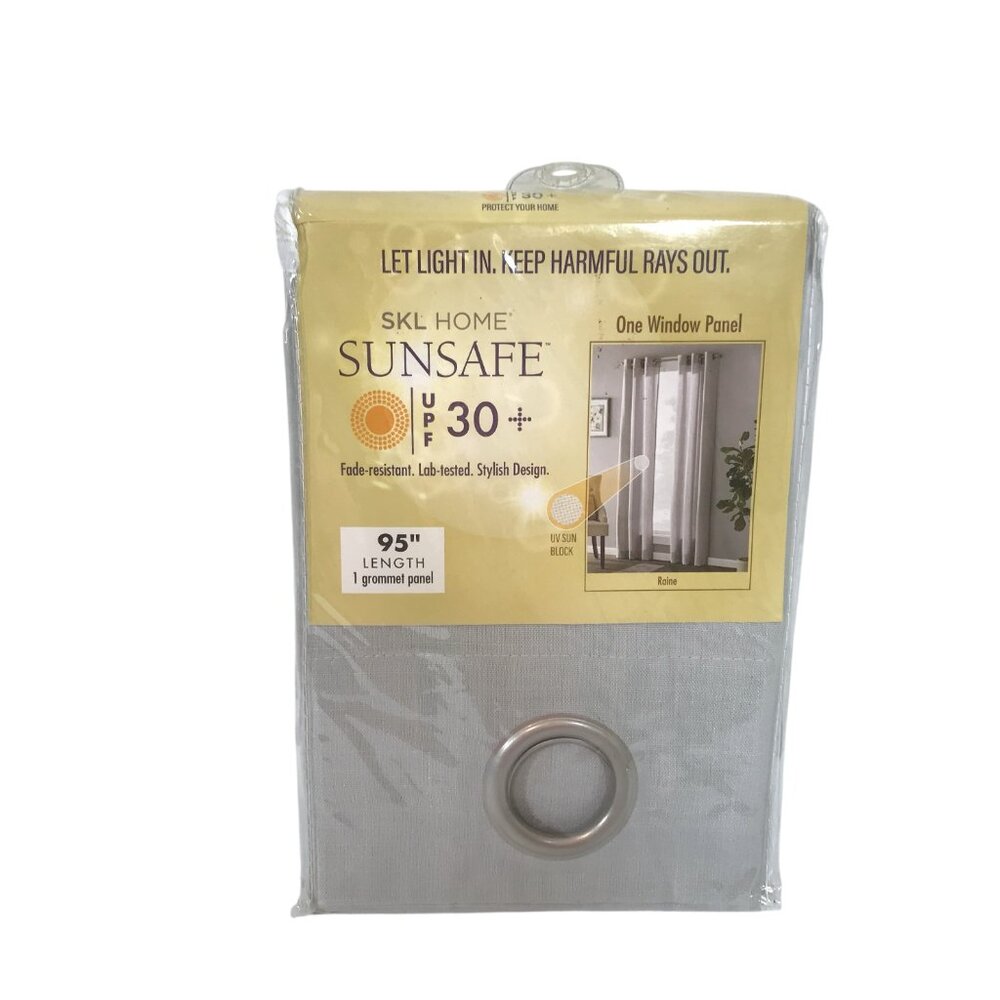 Light Filtering Window Panel 95" Length Gray